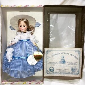 VTG 80’s EFFANBEE 1984 Louisiana World’s Fair Southern Belle Doll Ltd Ed w/ COA